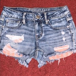 AE super stretch shorty shorts